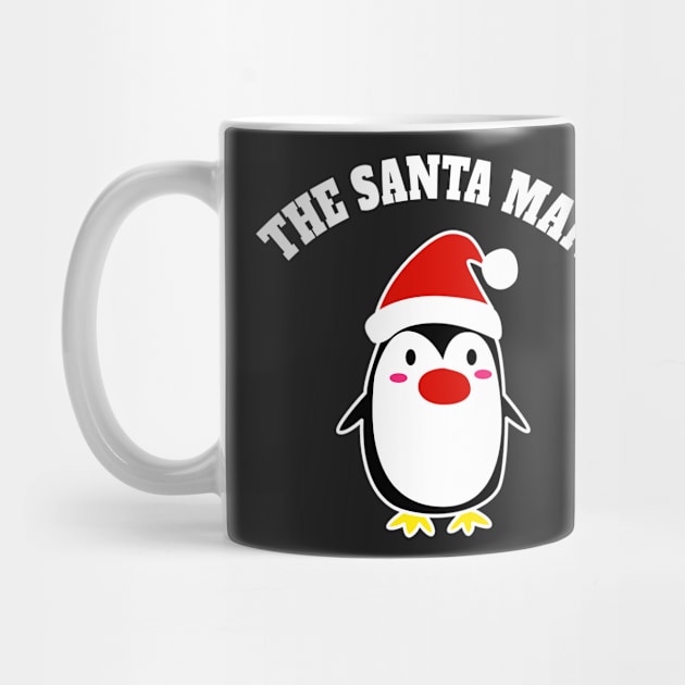 Funny Christmas Shirt, Santa Claus Shirt, The Santa man by amitsurti